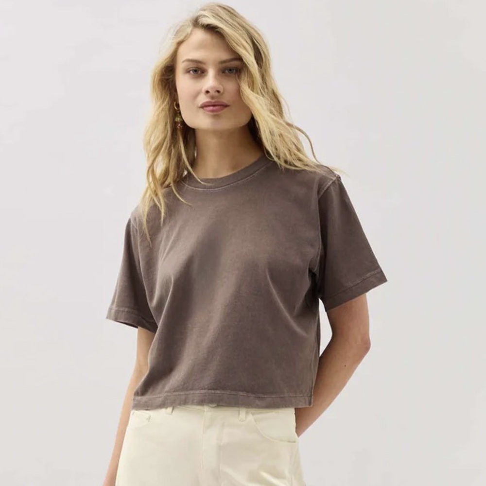 Richer Poorer Cropped Tee trio